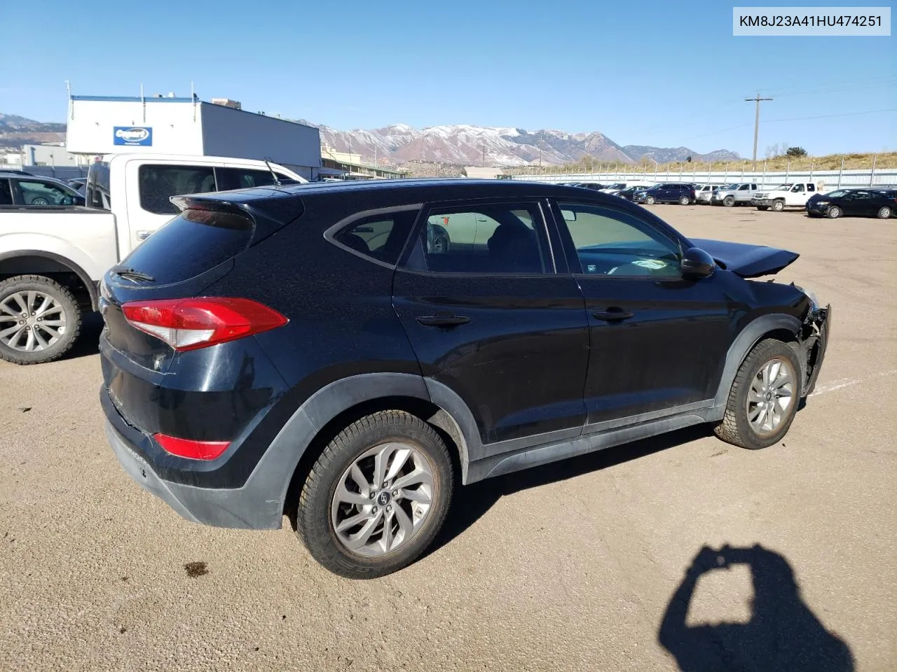 2017 Hyundai Tucson Se VIN: KM8J23A41HU474251 Lot: 80321574