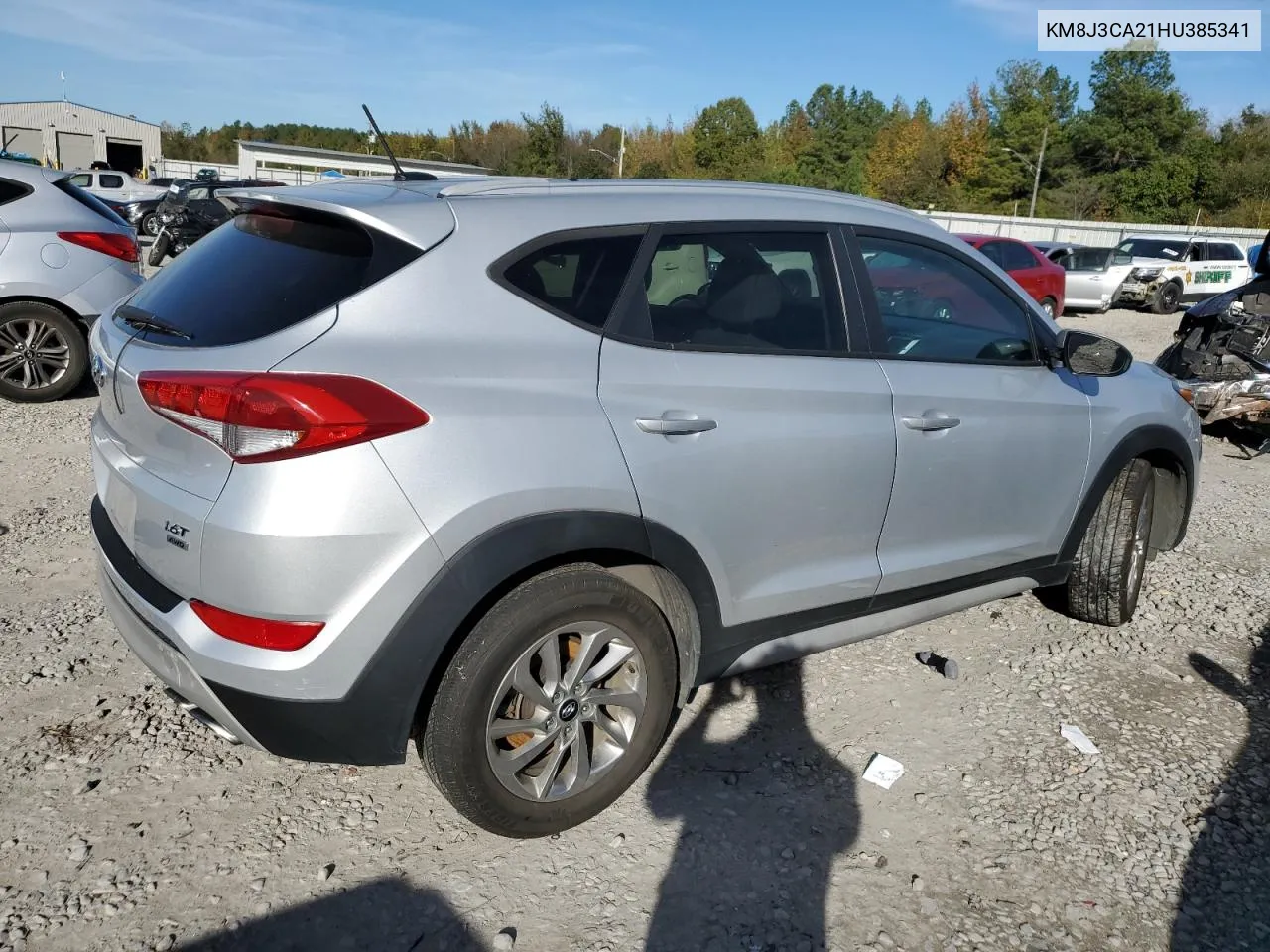 2017 Hyundai Tucson Limited VIN: KM8J3CA21HU385341 Lot: 80323594