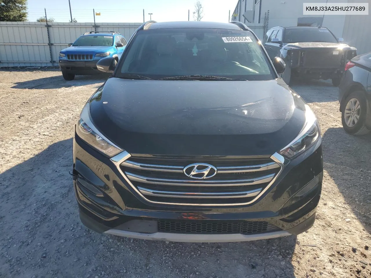 2017 Hyundai Tucson Limited VIN: KM8J33A25HU277689 Lot: 80926654