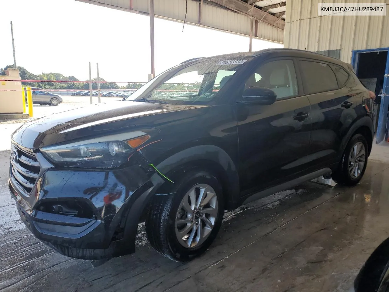 2017 Hyundai Tucson Limited VIN: KM8J3CA47HU289487 Lot: 80952874