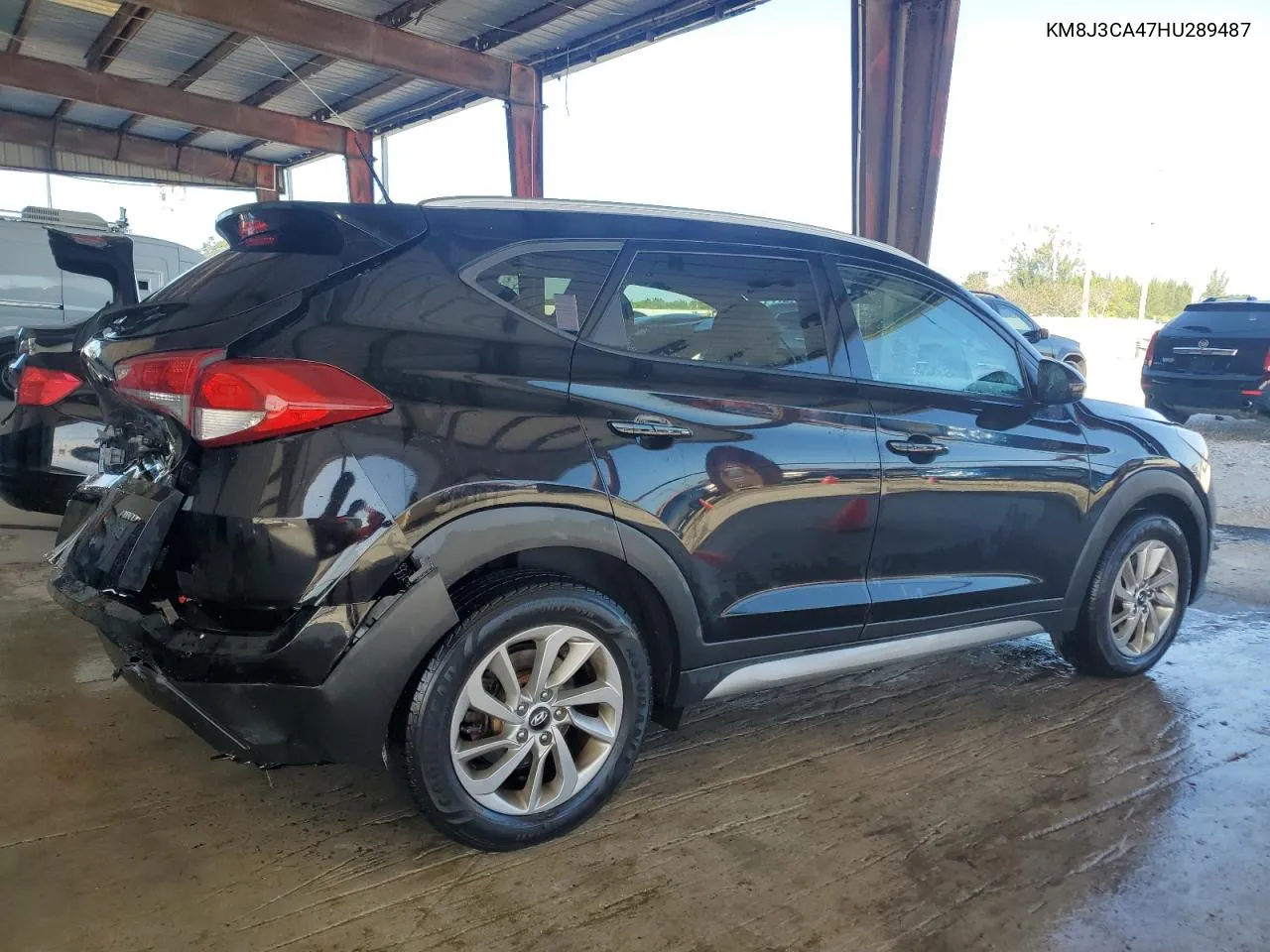 2017 Hyundai Tucson Limited VIN: KM8J3CA47HU289487 Lot: 80952874