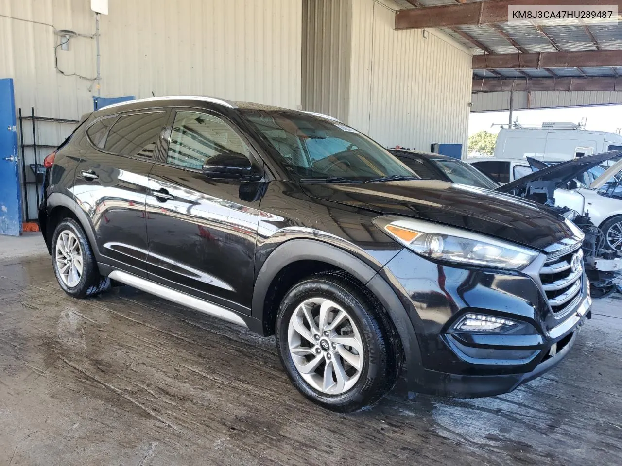 2017 Hyundai Tucson Limited VIN: KM8J3CA47HU289487 Lot: 80952874