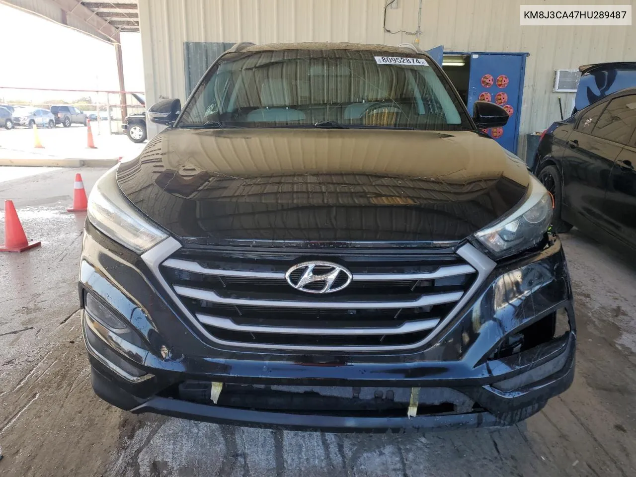 2017 Hyundai Tucson Limited VIN: KM8J3CA47HU289487 Lot: 80952874