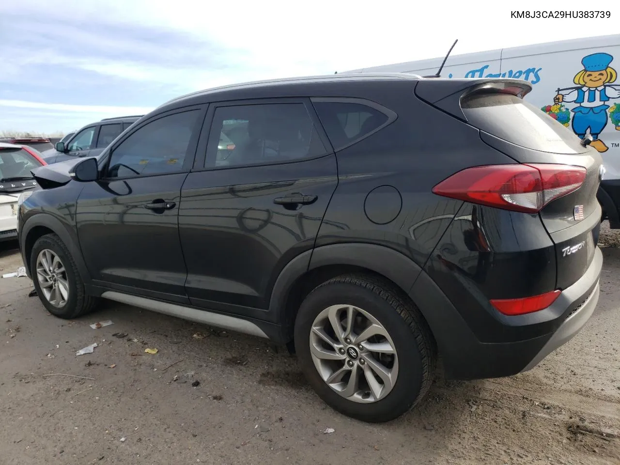 2017 Hyundai Tucson Limited VIN: KM8J3CA29HU383739 Lot: 81076374