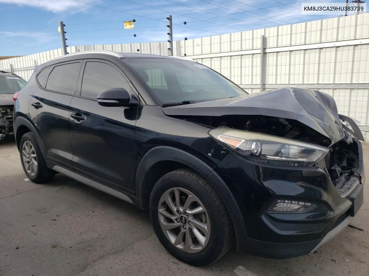 2017 Hyundai Tucson Limited VIN: KM8J3CA29HU383739 Lot: 81076374