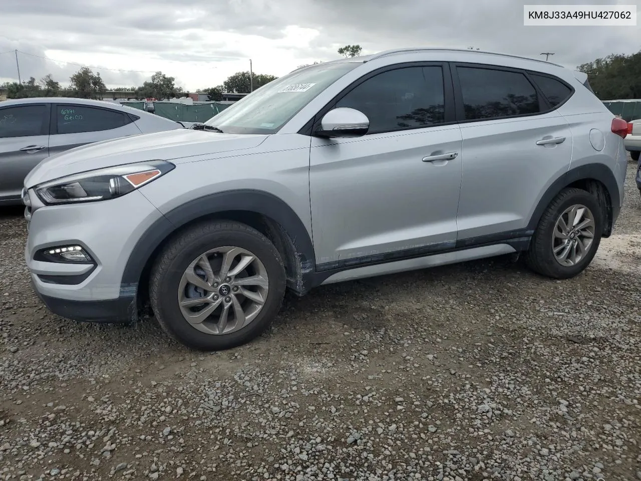 2017 Hyundai Tucson Limited VIN: KM8J33A49HU427062 Lot: 81856144