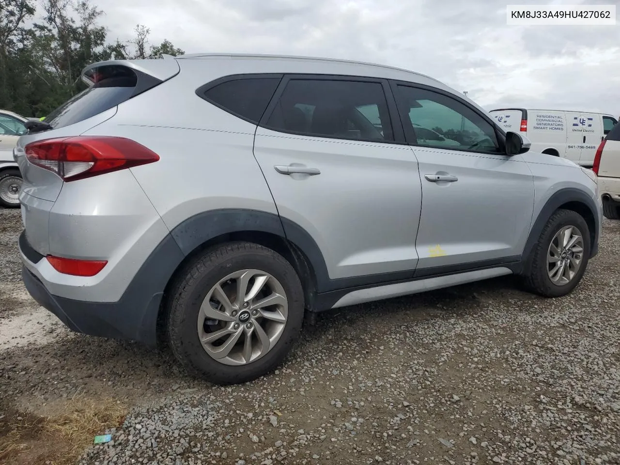 2017 Hyundai Tucson Limited VIN: KM8J33A49HU427062 Lot: 81856144