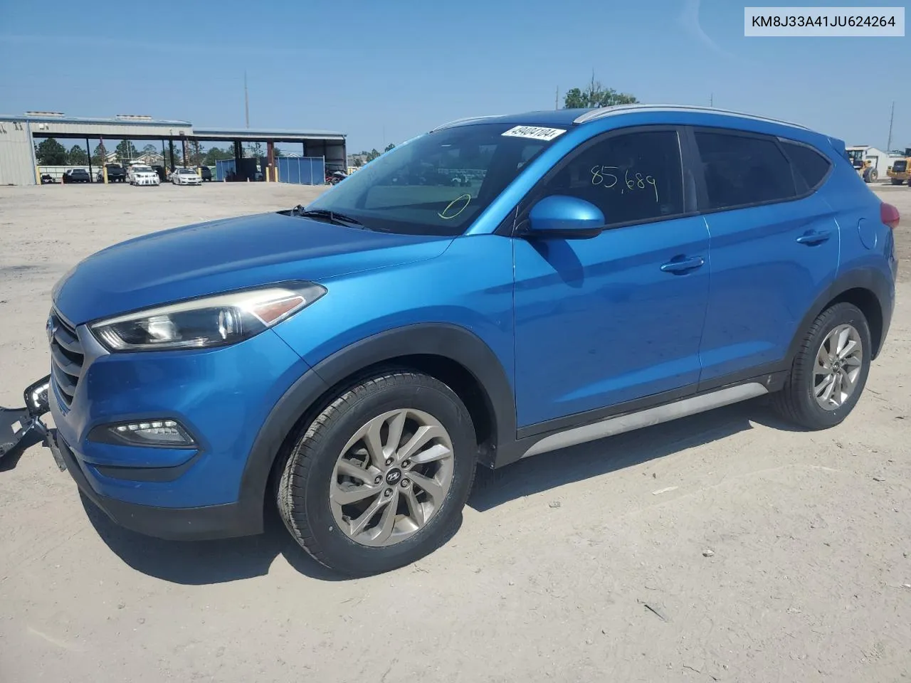 2018 Hyundai Tucson Sel VIN: KM8J33A41JU624264 Lot: 49404104