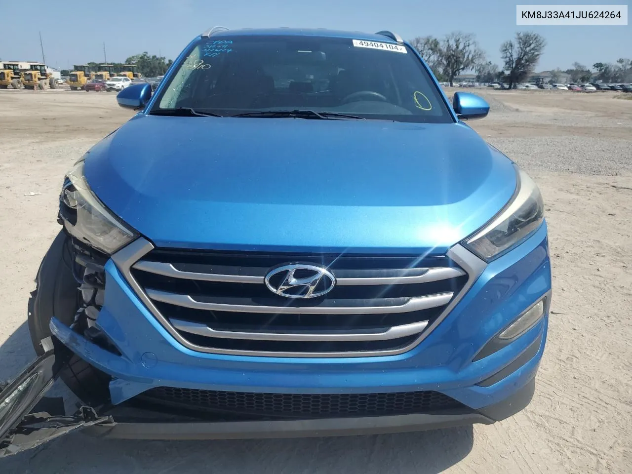 2018 Hyundai Tucson Sel VIN: KM8J33A41JU624264 Lot: 49404104