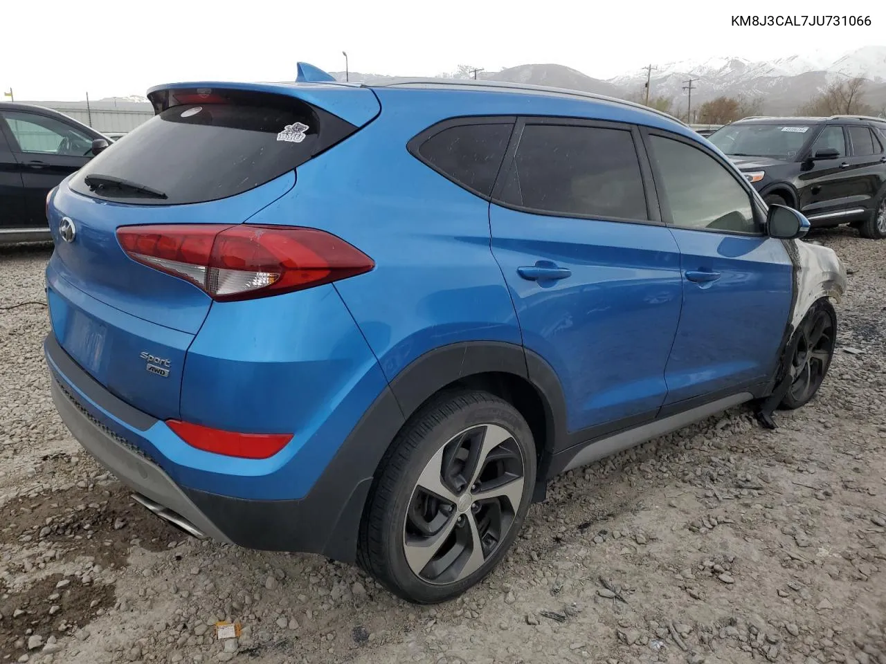 2018 Hyundai Tucson Sport VIN: KM8J3CAL7JU731066 Lot: 49864884