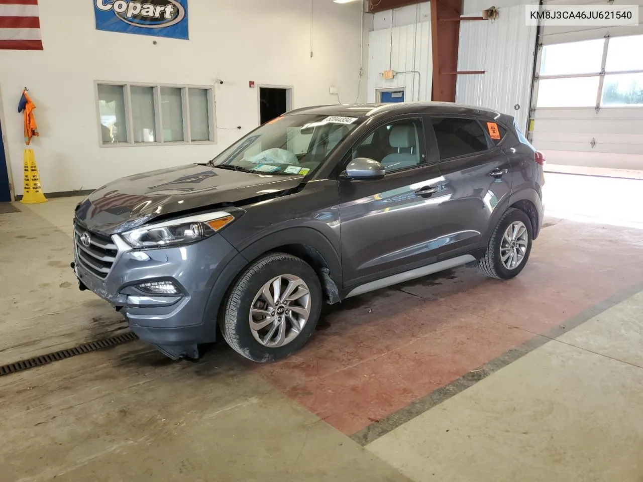 2018 Hyundai Tucson Sel VIN: KM8J3CA46JU621540 Lot: 52044334