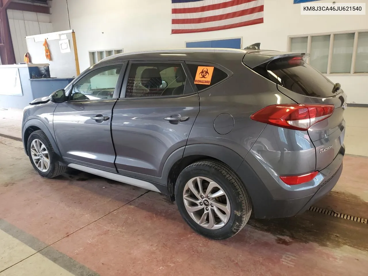 2018 Hyundai Tucson Sel VIN: KM8J3CA46JU621540 Lot: 52044334