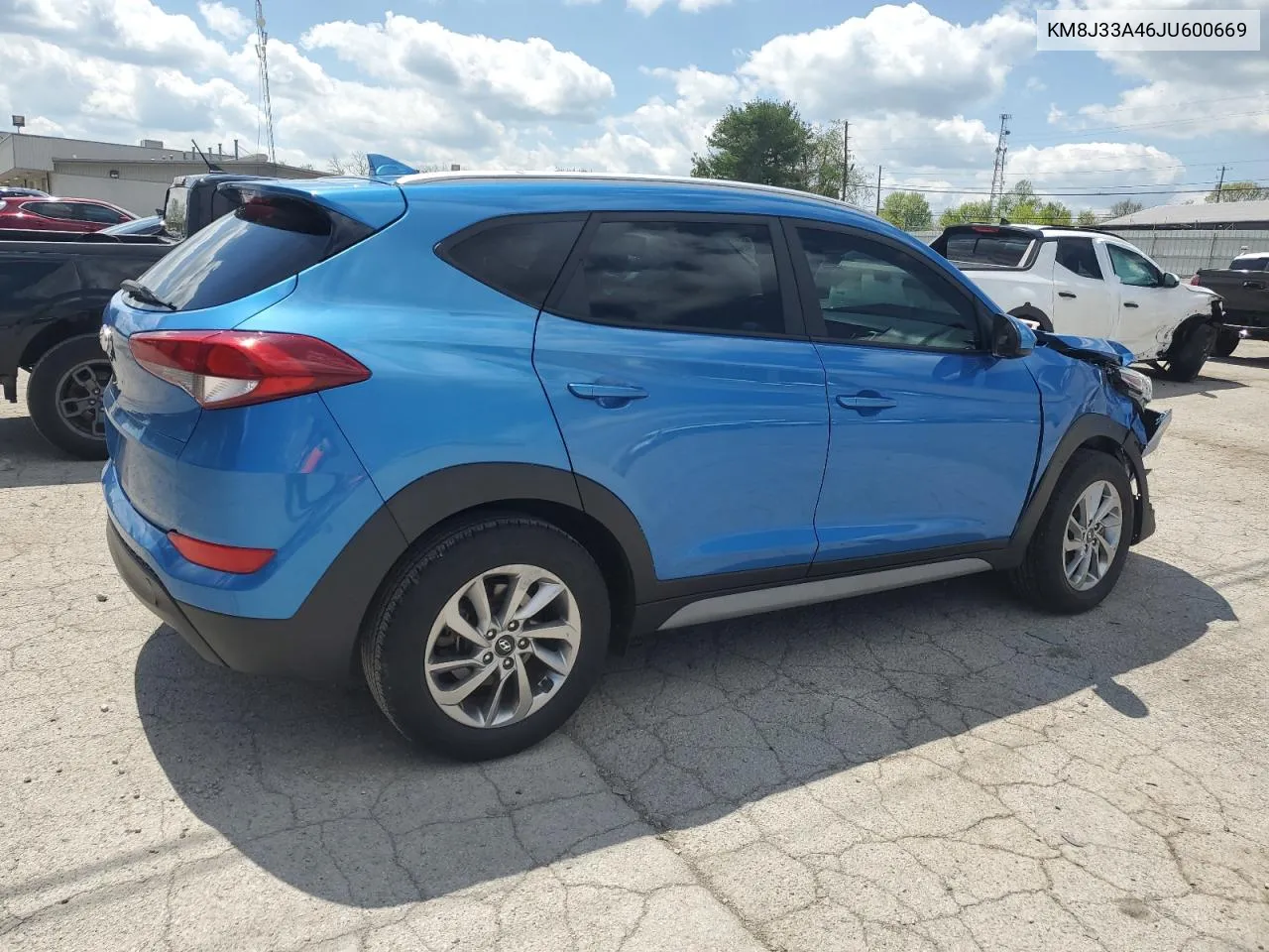 2018 Hyundai Tucson Sel VIN: KM8J33A46JU600669 Lot: 52275114