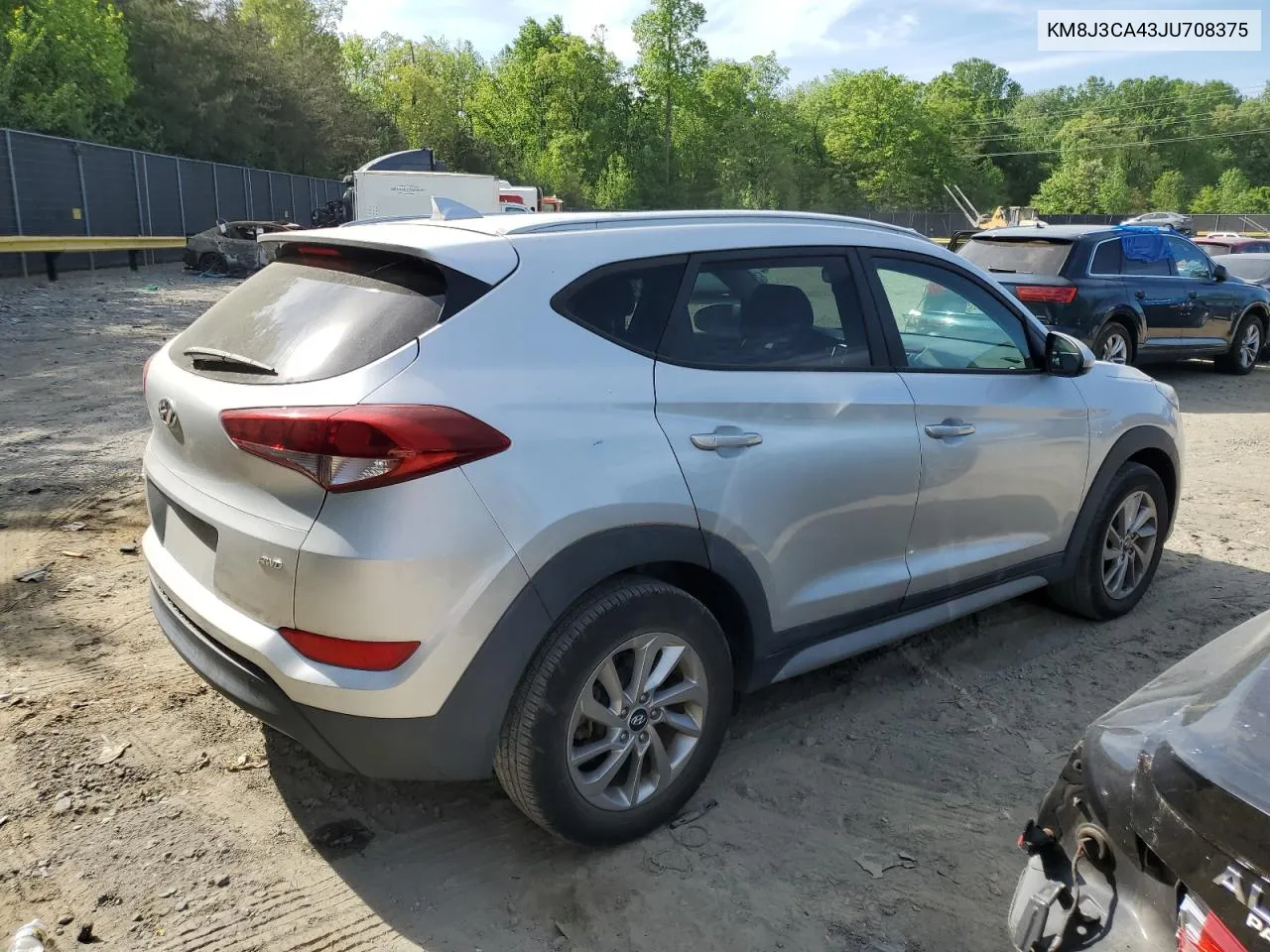 KM8J3CA43JU708375 2018 Hyundai Tucson Sel