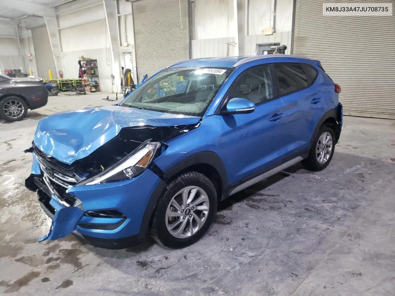 2018 Hyundai Tucson Sel VIN: KM8J33A47JU708735 Lot: 52662094