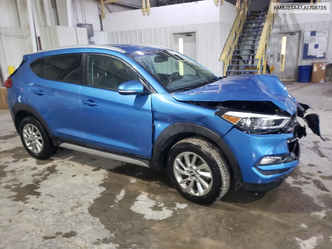 2018 Hyundai Tucson Sel VIN: KM8J33A47JU708735 Lot: 52662094