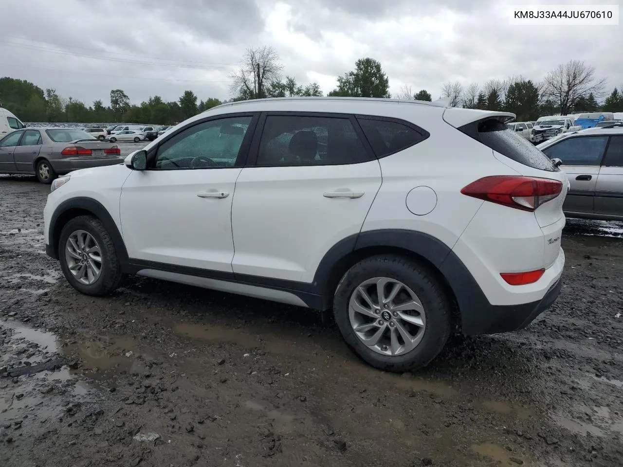 2018 Hyundai Tucson Sel VIN: KM8J33A44JU670610 Lot: 53087614