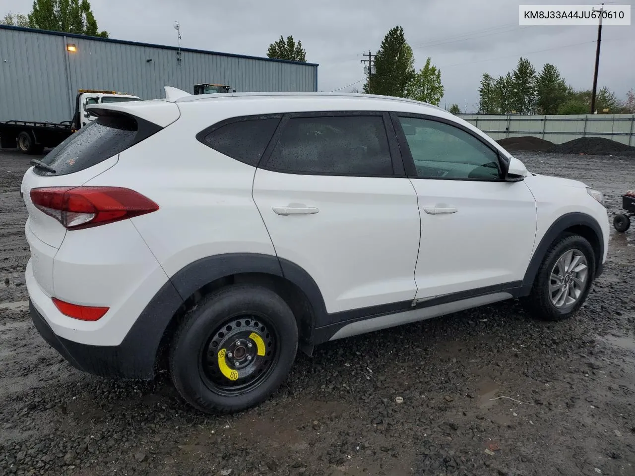 2018 Hyundai Tucson Sel VIN: KM8J33A44JU670610 Lot: 53087614