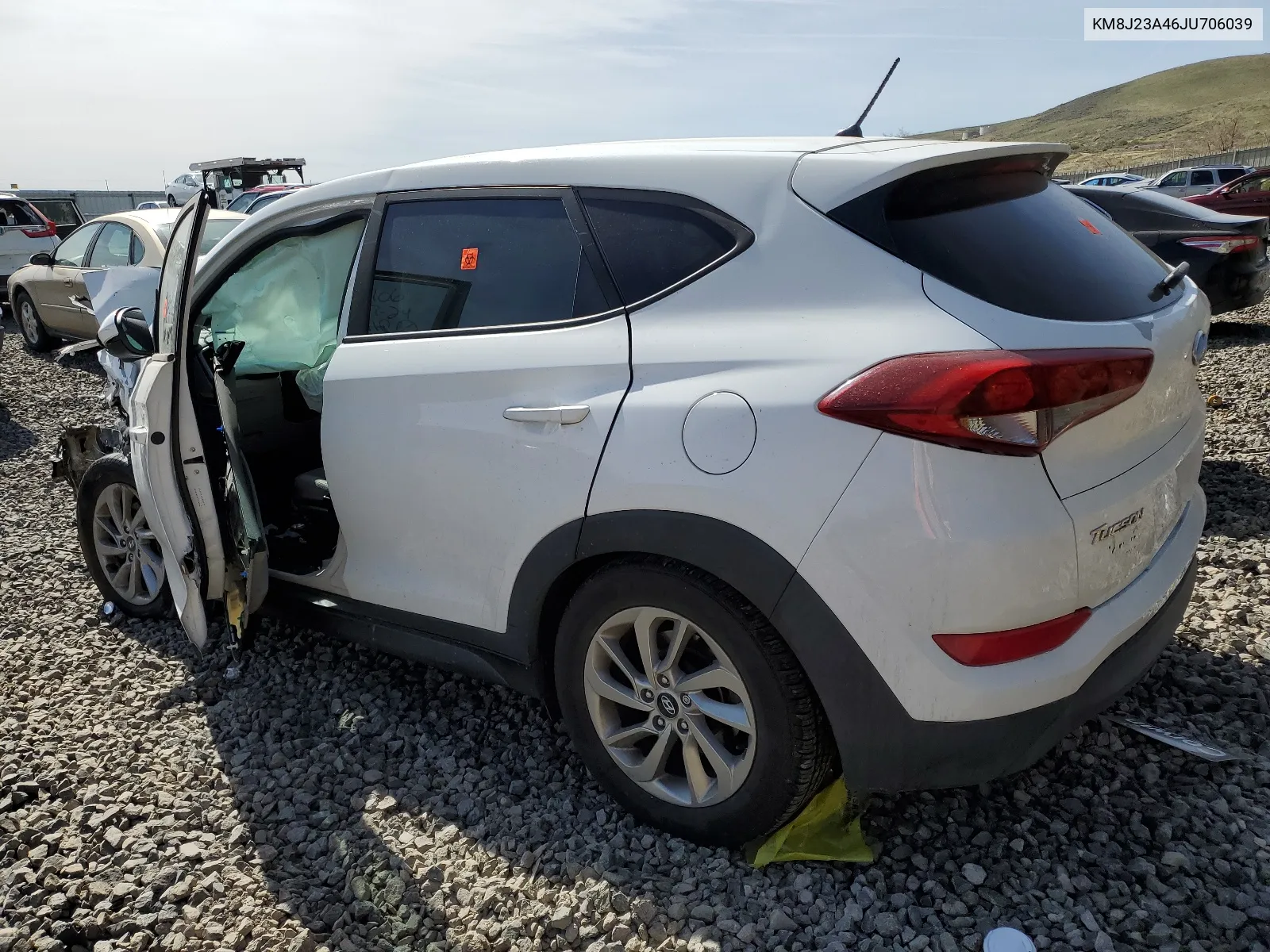 2018 Hyundai Tucson Se VIN: KM8J23A46JU706039 Lot: 53159474