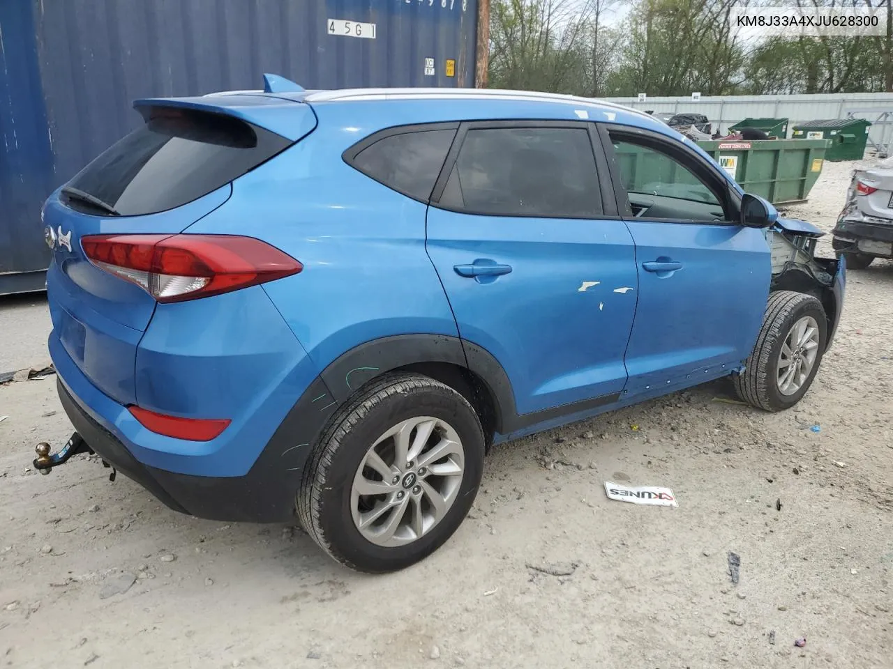 2018 Hyundai Tucson Sel VIN: KM8J33A4XJU628300 Lot: 53441004