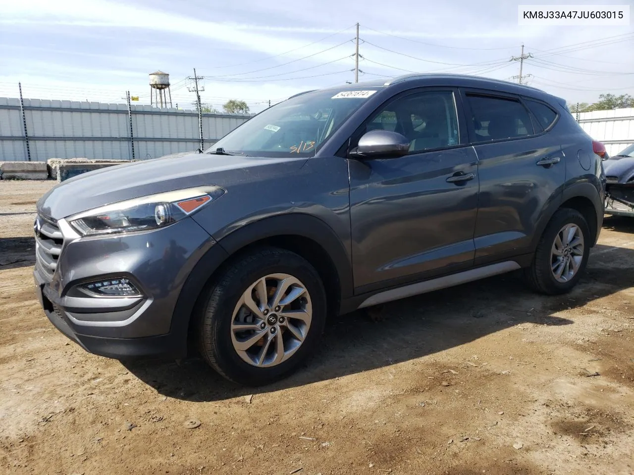 2018 Hyundai Tucson Sel VIN: KM8J33A47JU603015 Lot: 54361814