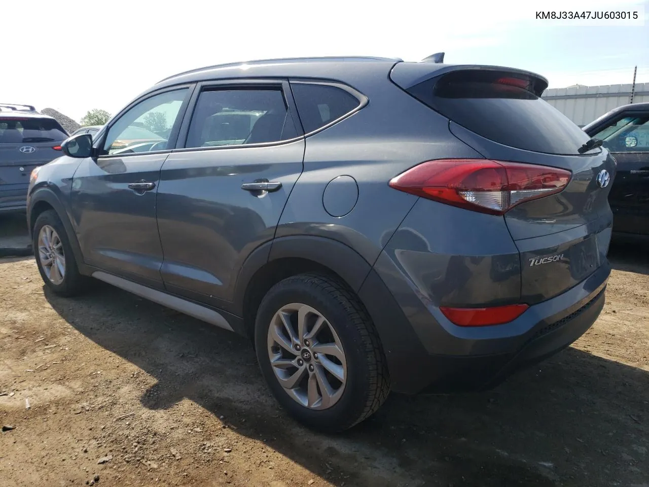 KM8J33A47JU603015 2018 Hyundai Tucson Sel