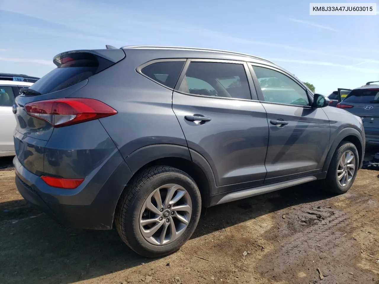 2018 Hyundai Tucson Sel VIN: KM8J33A47JU603015 Lot: 54361814