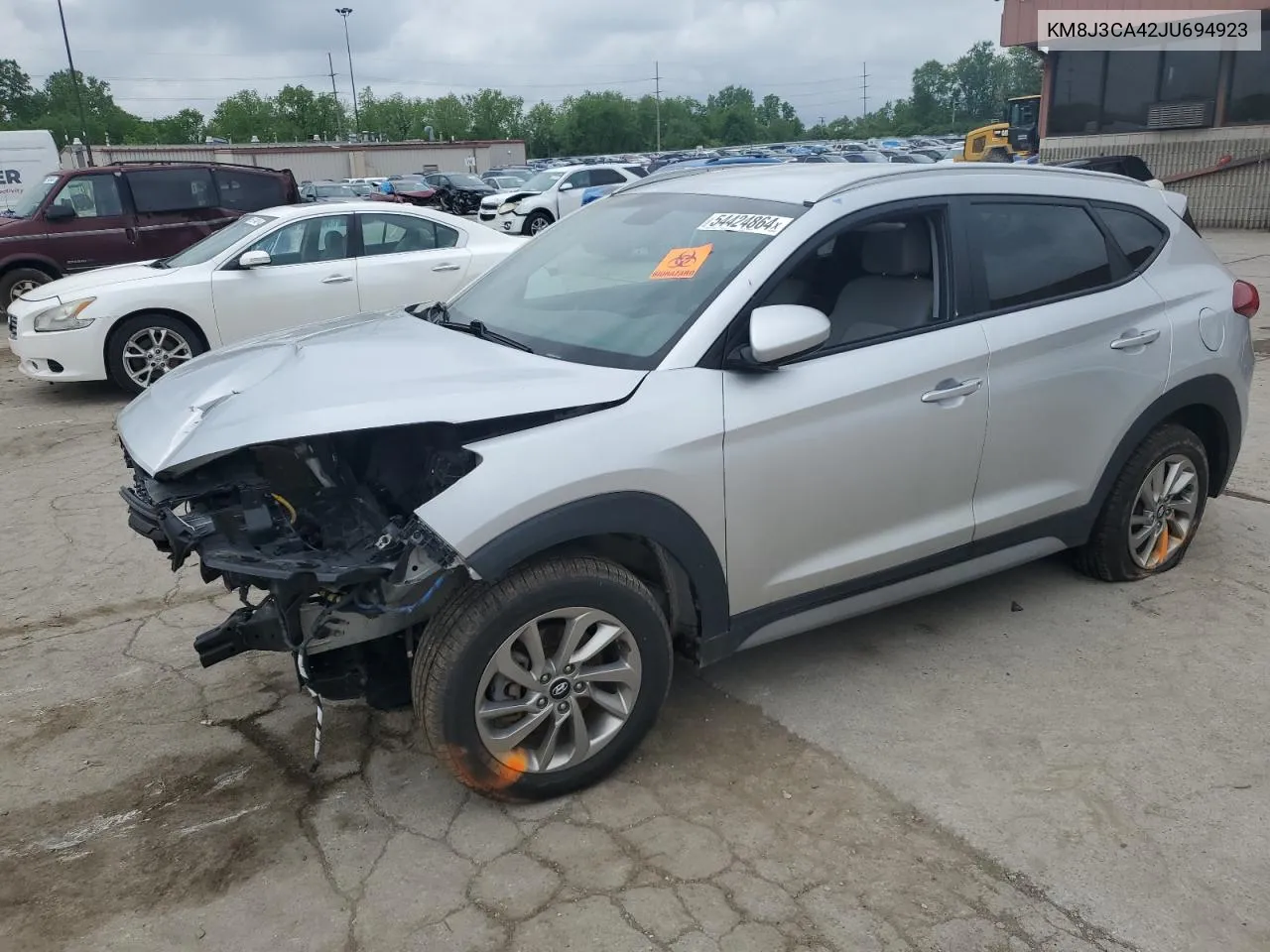 2018 Hyundai Tucson Sel VIN: KM8J3CA42JU694923 Lot: 54424864