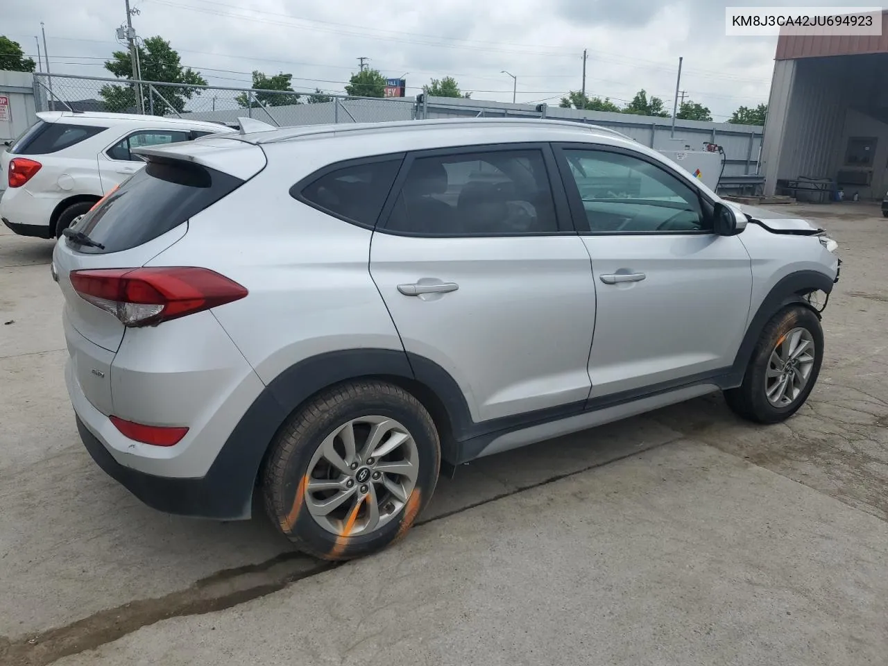 2018 Hyundai Tucson Sel VIN: KM8J3CA42JU694923 Lot: 54424864