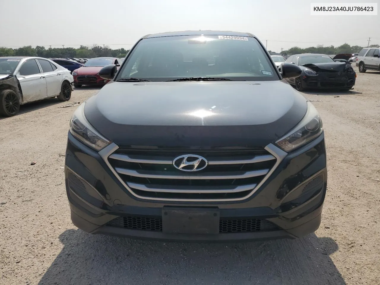 2018 Hyundai Tucson Se VIN: KM8J23A40JU786423 Lot: 54429994