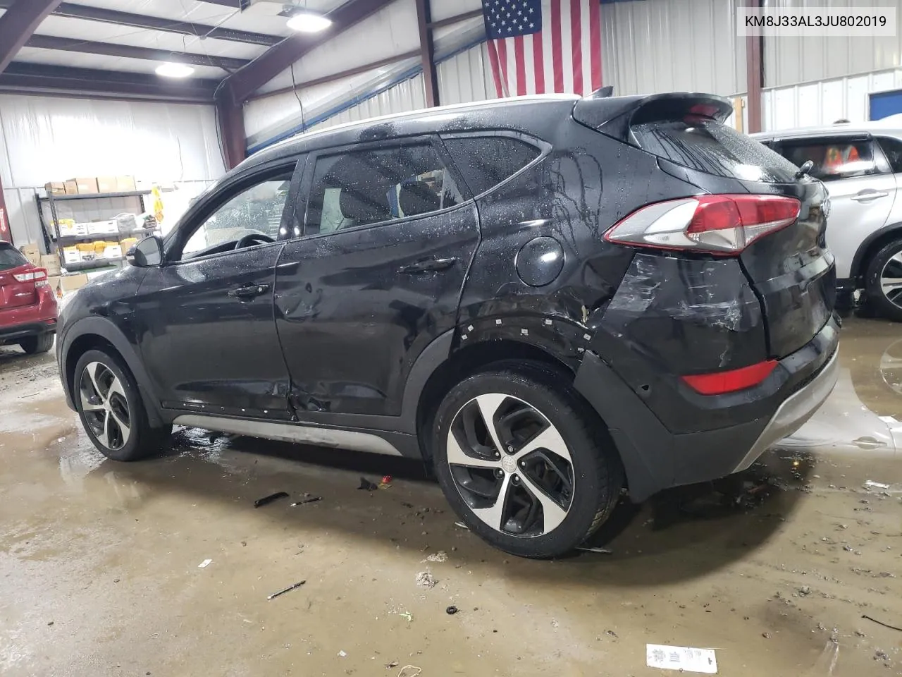 2018 Hyundai Tucson Sport VIN: KM8J33AL3JU802019 Lot: 54557644