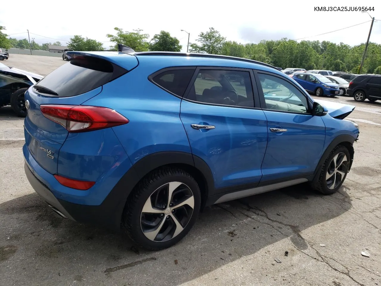 2018 Hyundai Tucson Value VIN: KM8J3CA25JU695644 Lot: 54892344