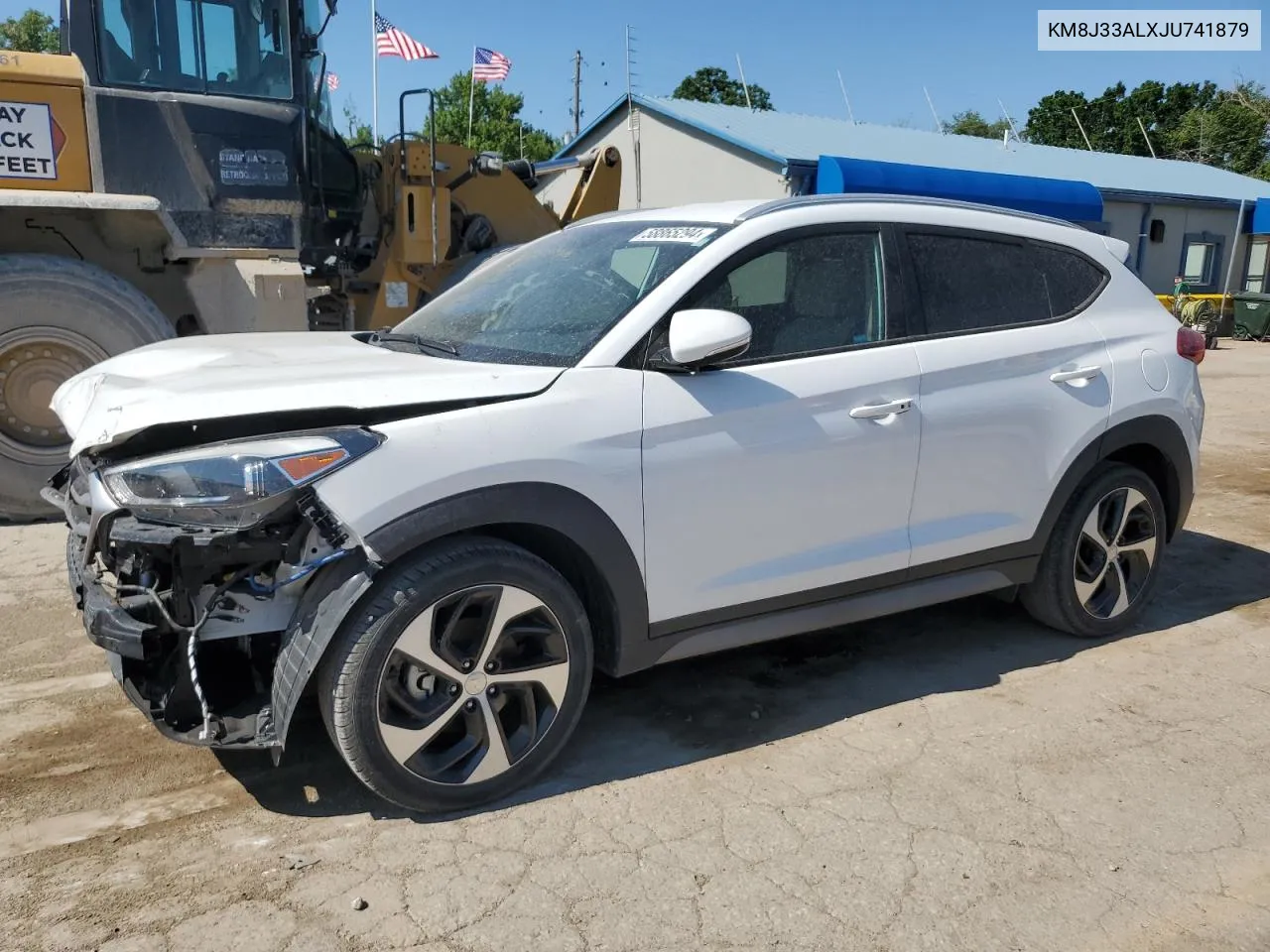 2018 Hyundai Tucson Sport VIN: KM8J33ALXJU741879 Lot: 58865294