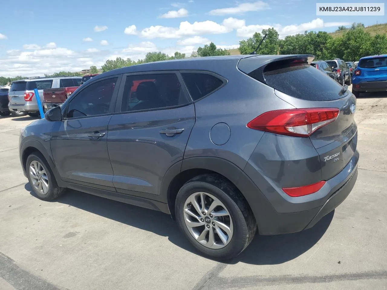 2018 Hyundai Tucson Se VIN: KM8J23A42JU811239 Lot: 59593744