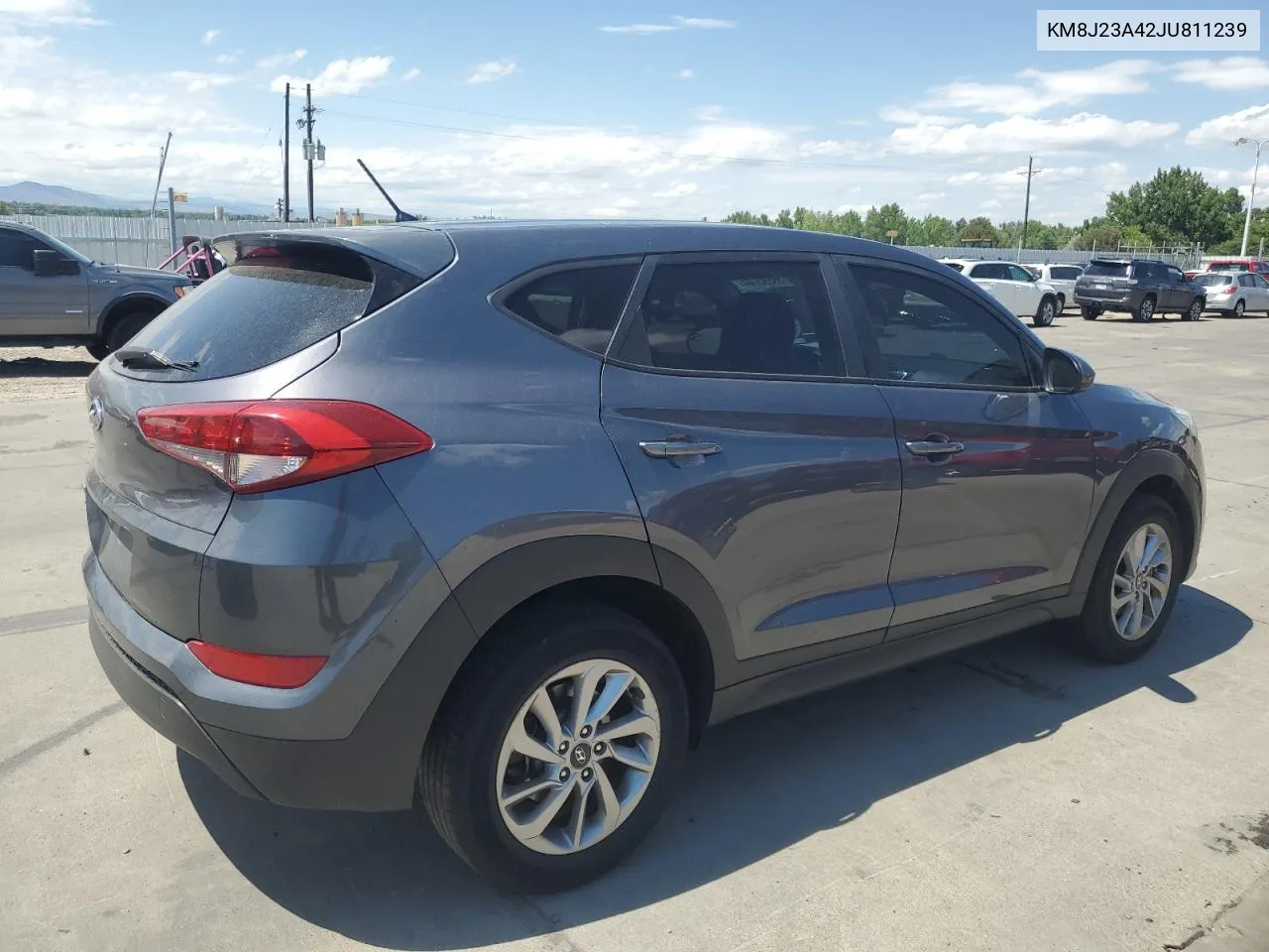 2018 Hyundai Tucson Se VIN: KM8J23A42JU811239 Lot: 59593744