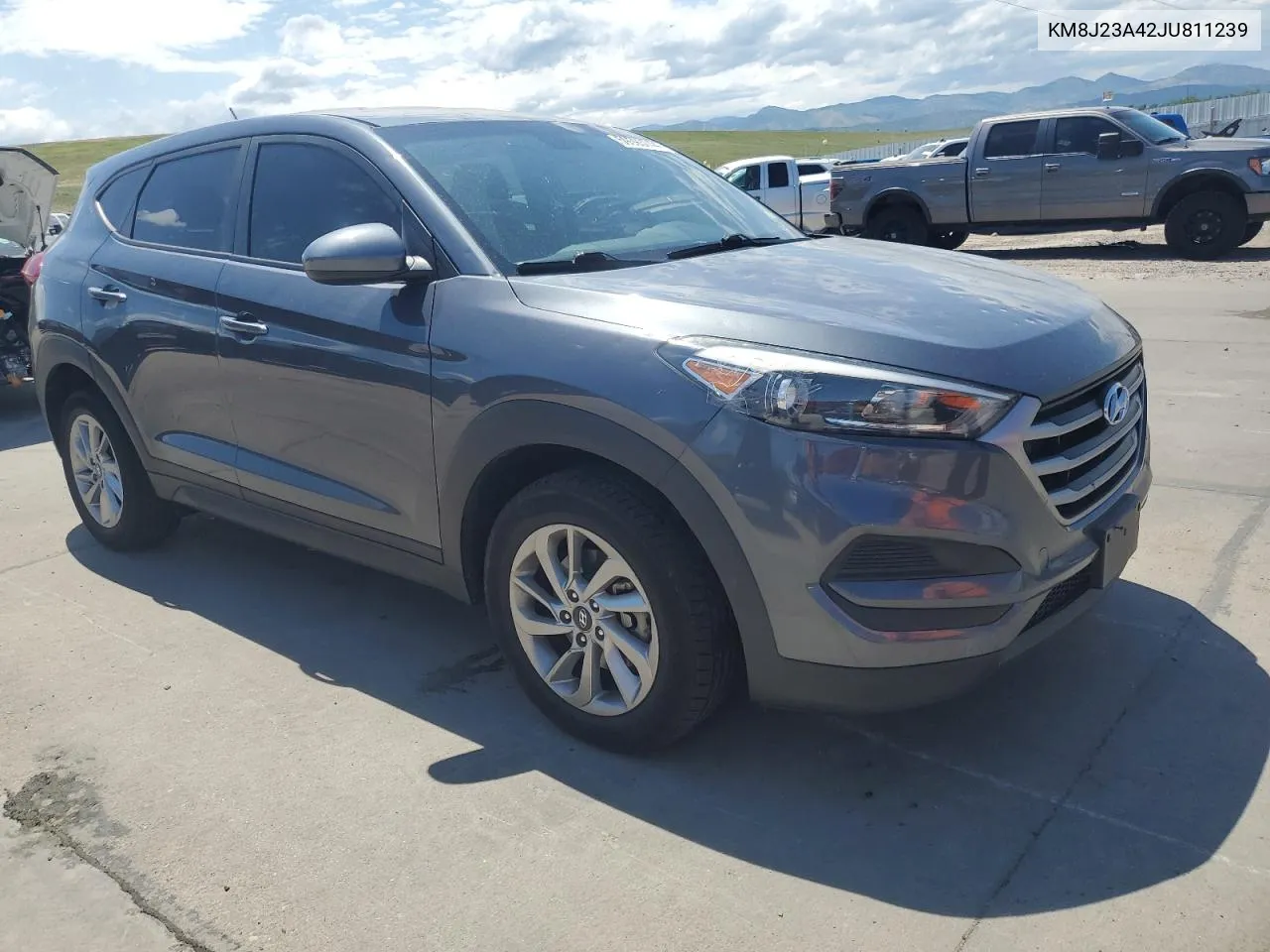 2018 Hyundai Tucson Se VIN: KM8J23A42JU811239 Lot: 59593744