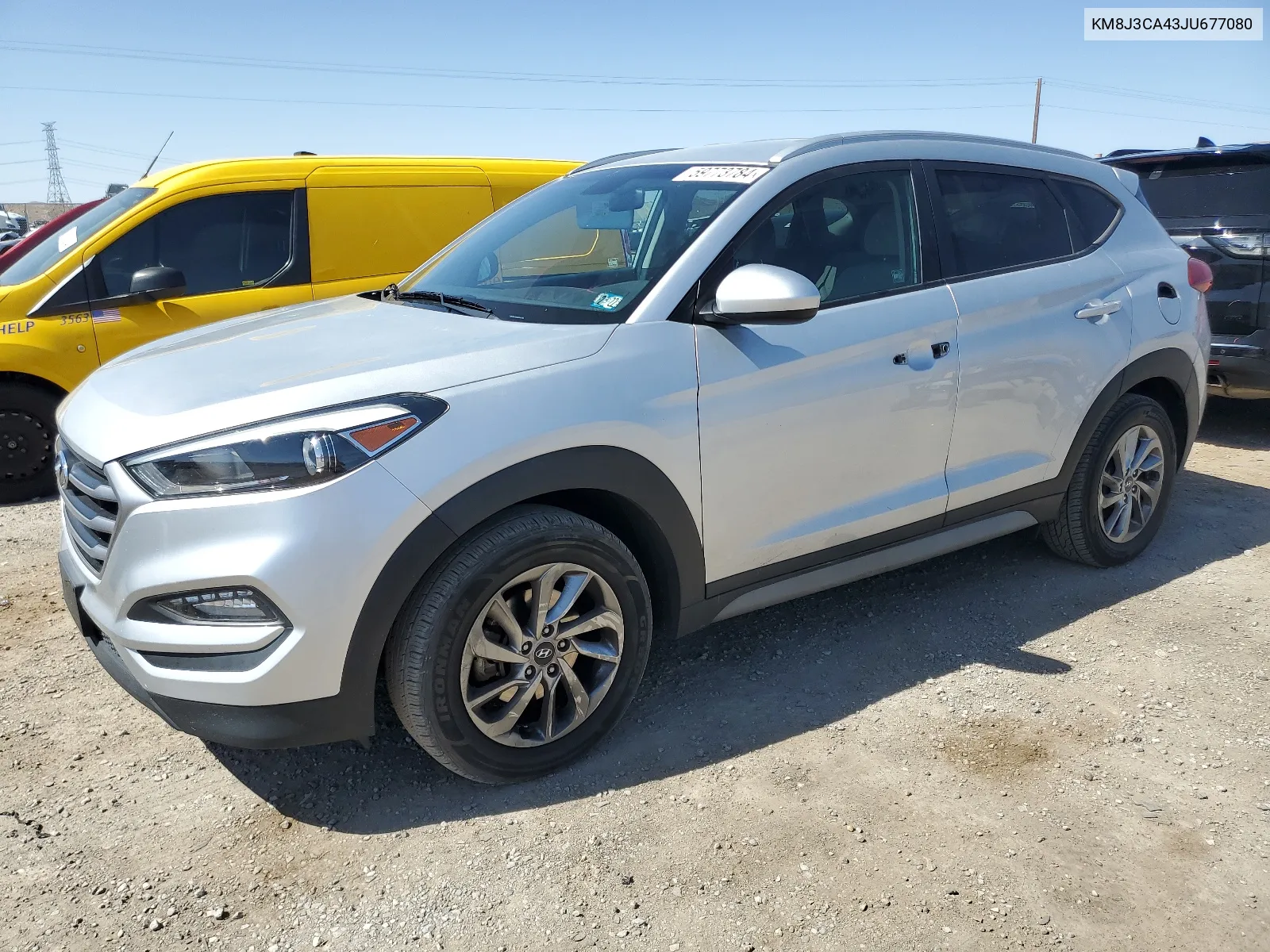 2018 Hyundai Tucson Sel VIN: KM8J3CA43JU677080 Lot: 59773784