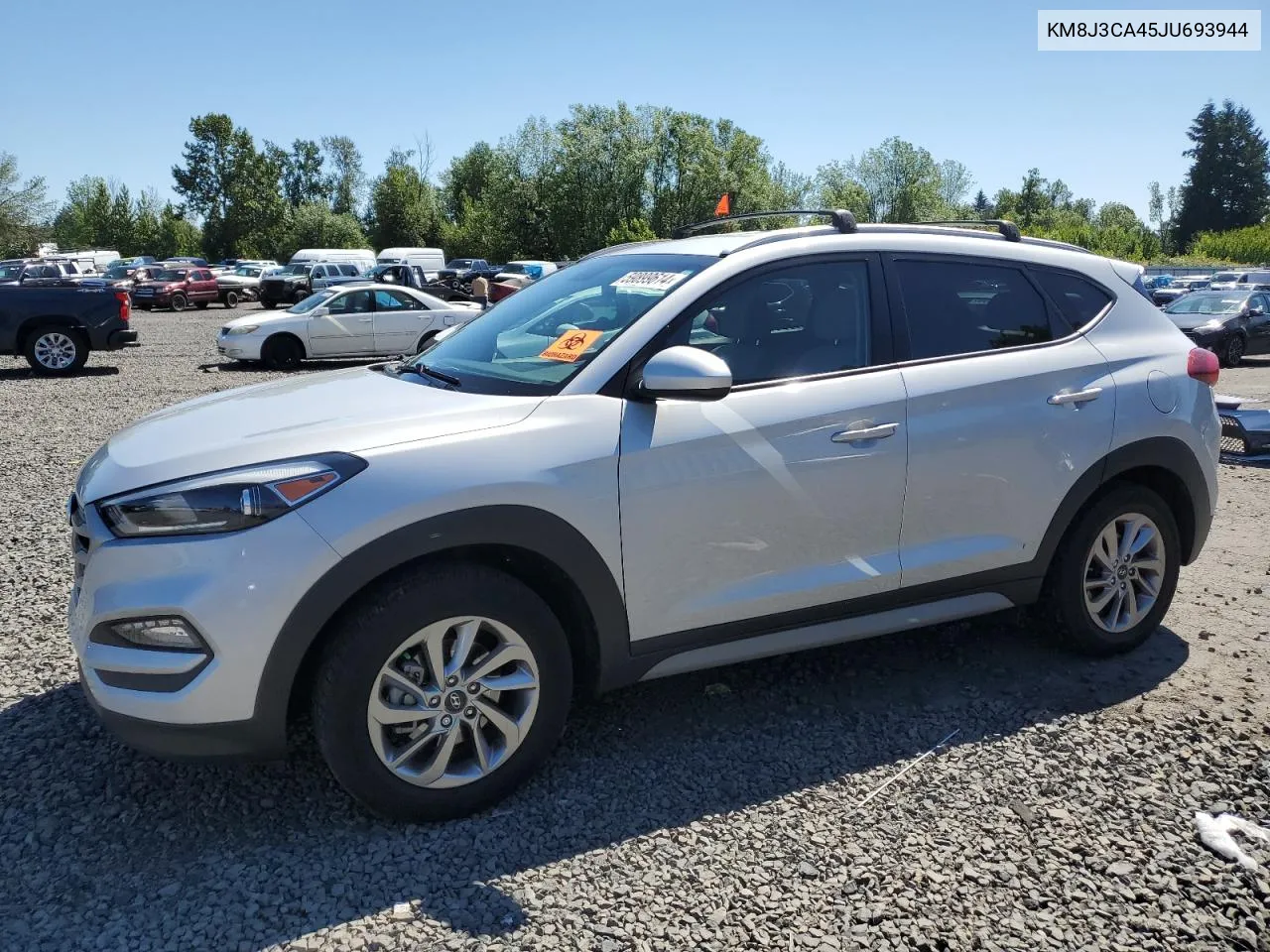 2018 Hyundai Tucson Sel VIN: KM8J3CA45JU693944 Lot: 59899614