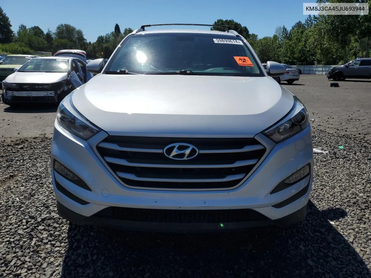 2018 Hyundai Tucson Sel VIN: KM8J3CA45JU693944 Lot: 59899614