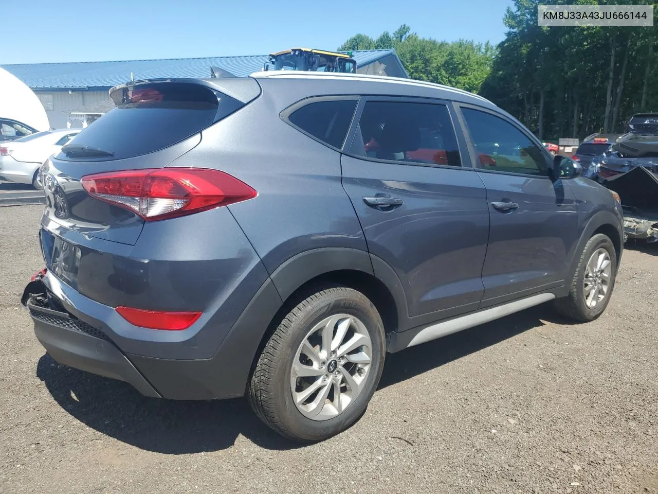 2018 Hyundai Tucson Sel VIN: KM8J33A43JU666144 Lot: 61606934