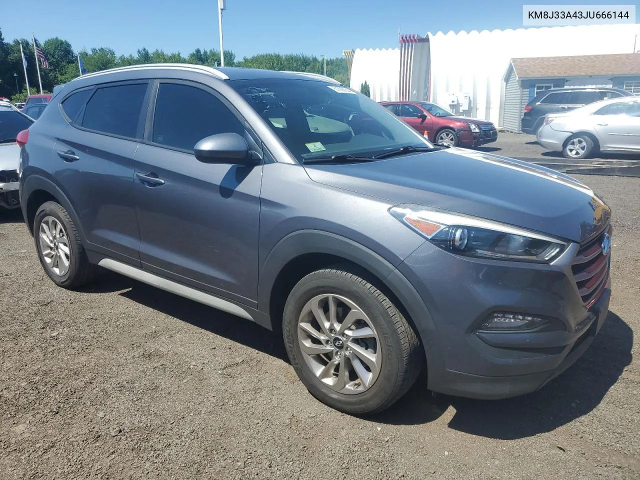 2018 Hyundai Tucson Sel VIN: KM8J33A43JU666144 Lot: 61606934