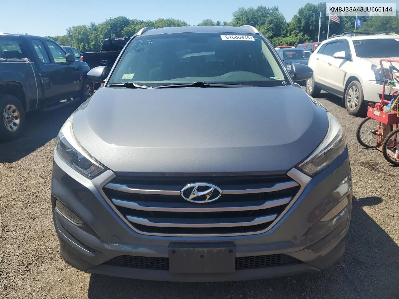 2018 Hyundai Tucson Sel VIN: KM8J33A43JU666144 Lot: 61606934