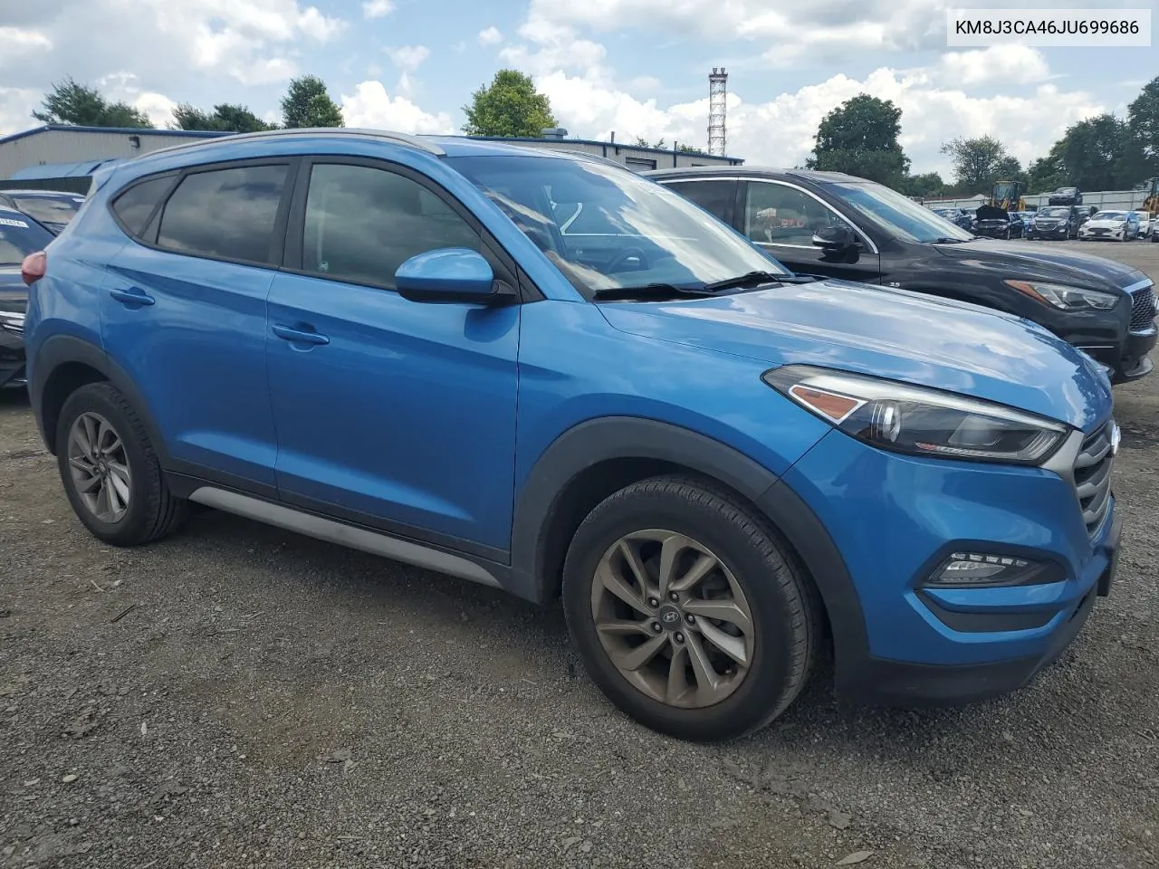 2018 Hyundai Tucson Sel VIN: KM8J3CA46JU699686 Lot: 61890984