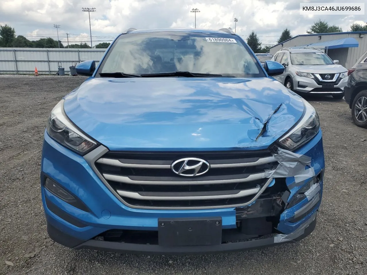 2018 Hyundai Tucson Sel VIN: KM8J3CA46JU699686 Lot: 61890984