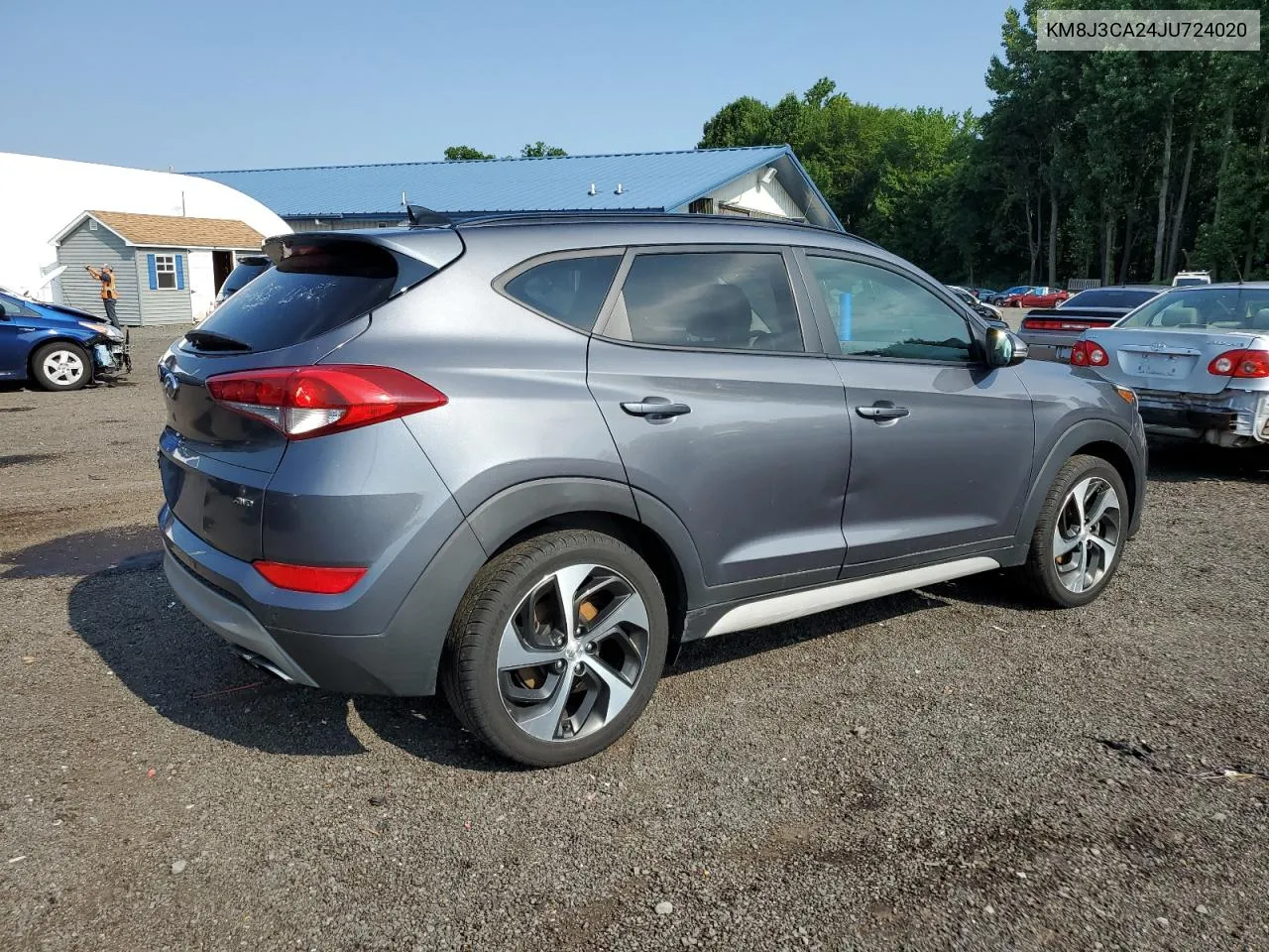 2018 Hyundai Tucson Value VIN: KM8J3CA24JU724020 Lot: 62650364