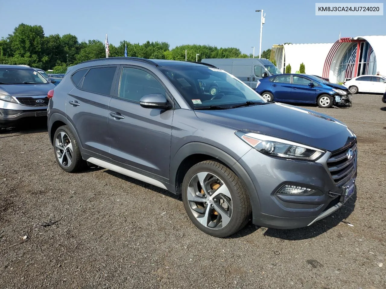 2018 Hyundai Tucson Value VIN: KM8J3CA24JU724020 Lot: 62650364