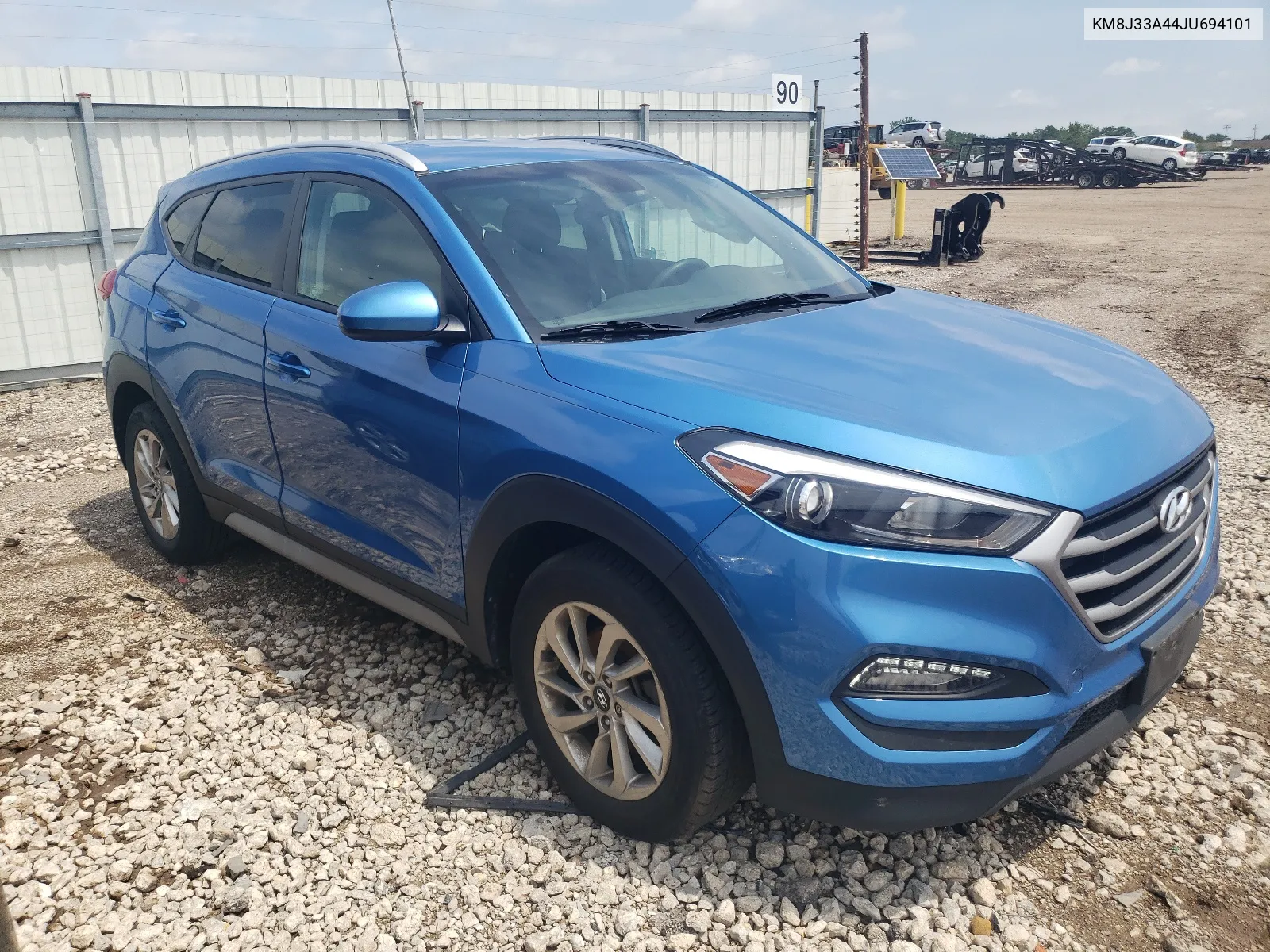 2018 Hyundai Tucson Sel VIN: KM8J33A44JU694101 Lot: 63186124