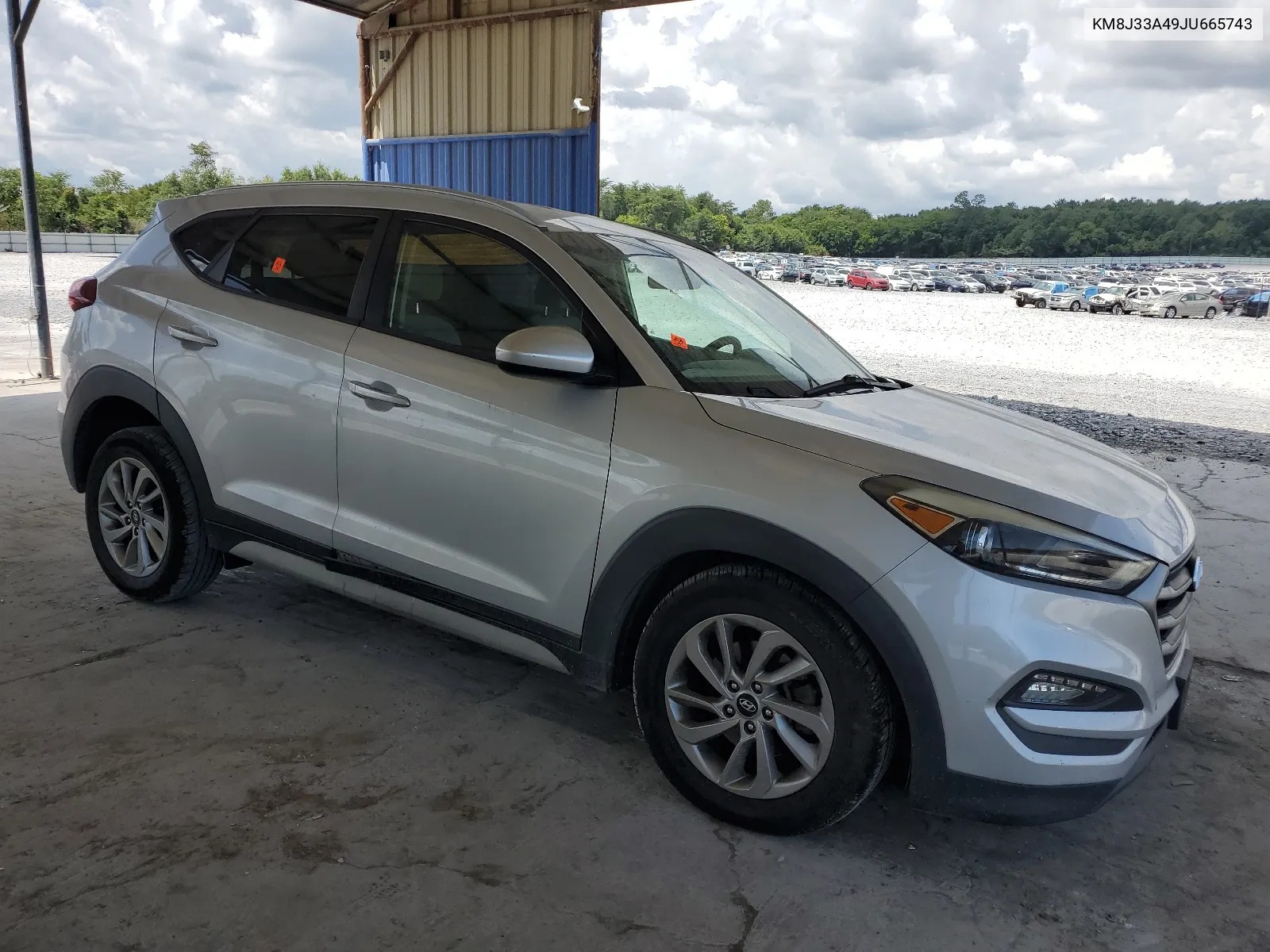 2018 Hyundai Tucson Sel VIN: KM8J33A49JU665743 Lot: 63229984