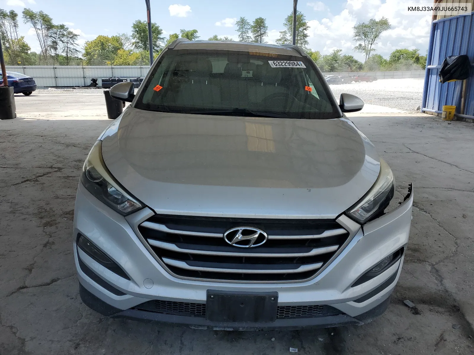 2018 Hyundai Tucson Sel VIN: KM8J33A49JU665743 Lot: 63229984