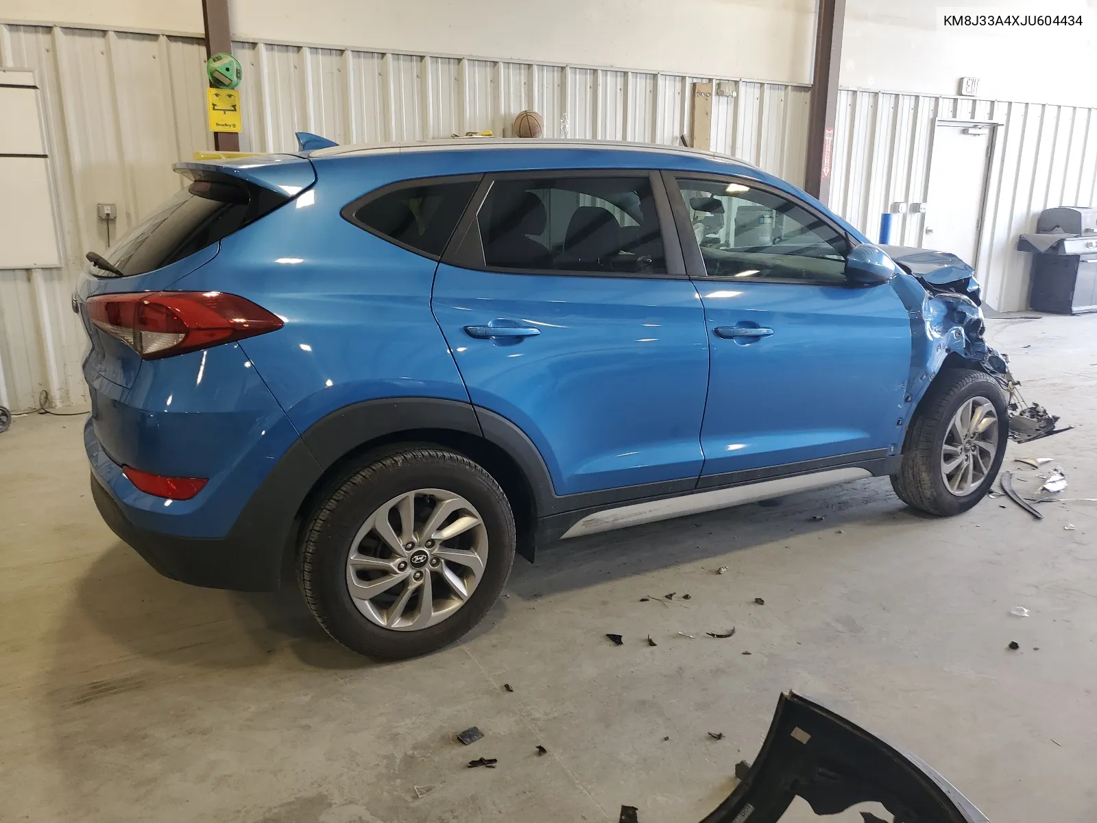 2018 Hyundai Tucson Sel VIN: KM8J33A4XJU604434 Lot: 63733434